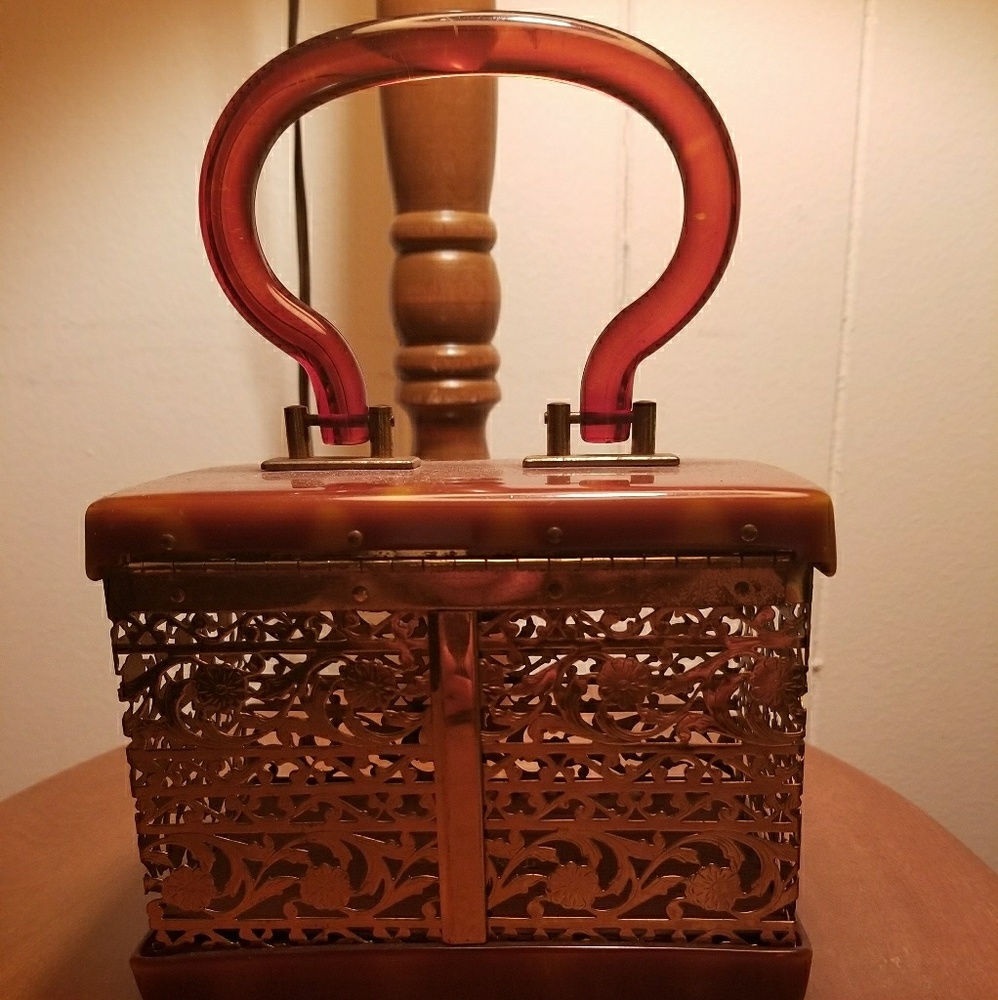 VTG Lucite purse